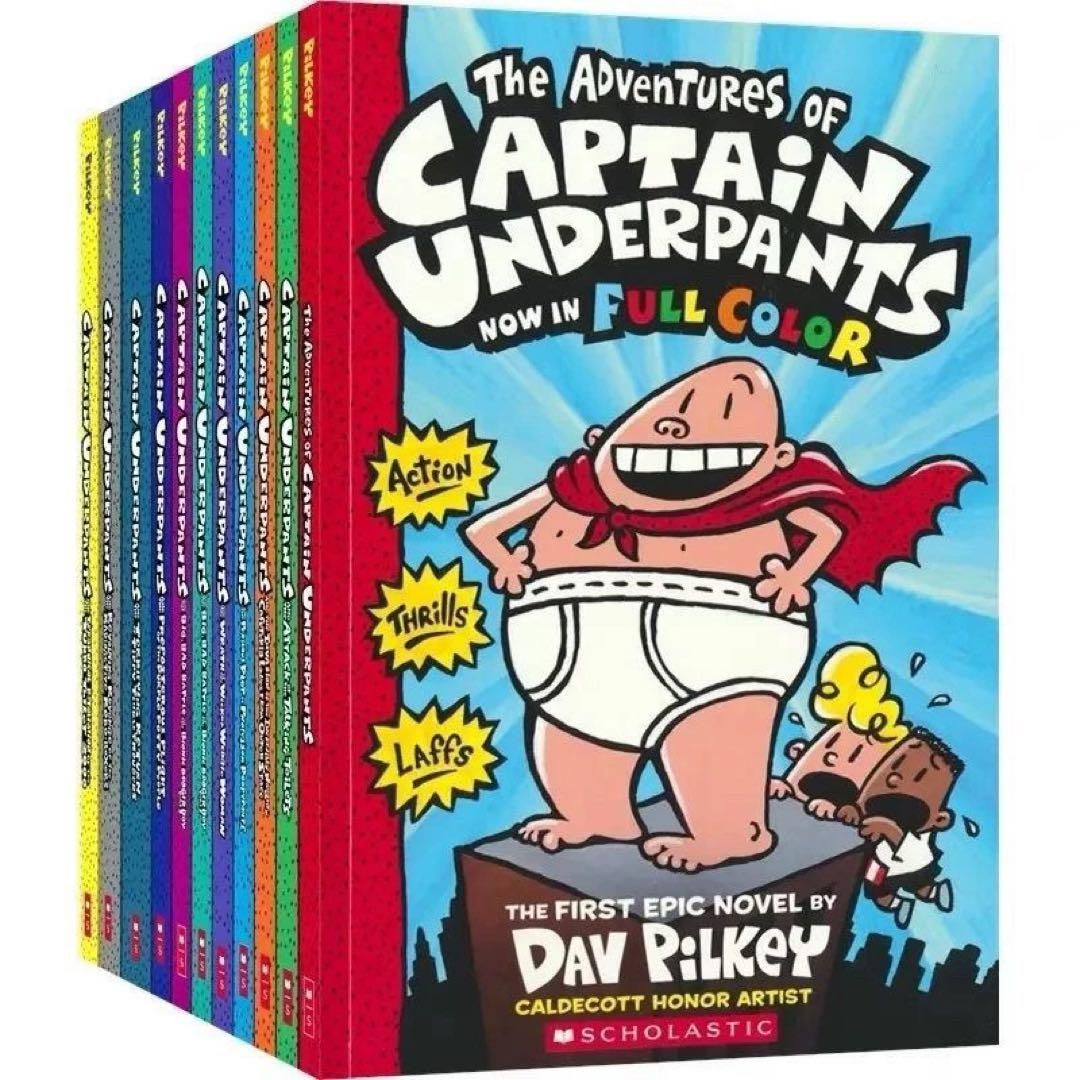 Captain Underpants 14冊セット英語絵本 洋書