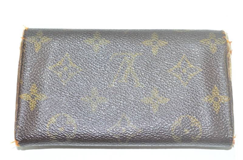 ルイヴィトン Louis Vuitton ポルトフォイユ サラ モノグラム 長財布 ブラウン レザー フランス製