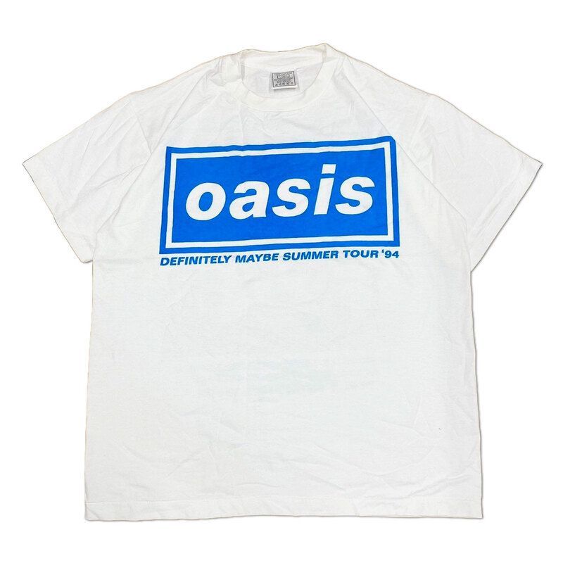 オアシス Tシャツ 半袖 oasis ホワイト サイズ：メンズ L,XL ビッグ