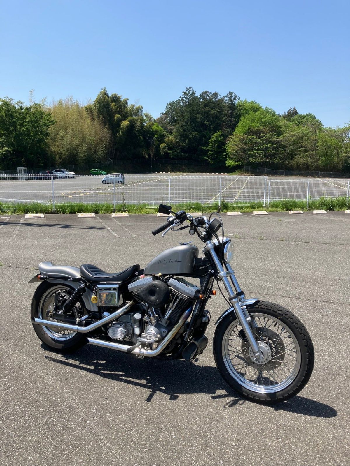 T-90 ハーレーダイナ １９９1-２００５年用 ８L Harley Dyna FXD スポーツスタータンク ボルトオン タンク製作工房 - メルカリ