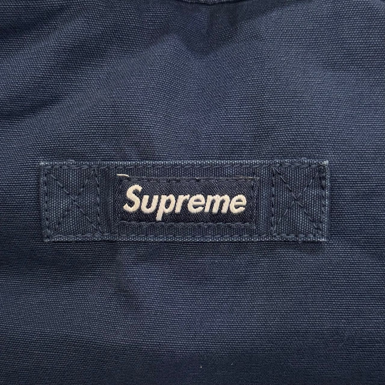 国内正規 Supreme 24AW Leather Collar Utility Jacket レザーカラー 