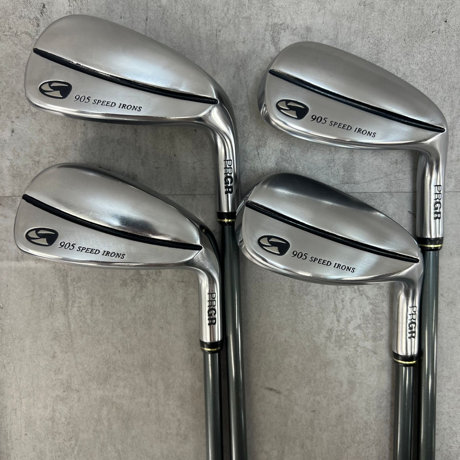 PRGR　SPEED　IRONS　レディースゴルフ　アイアン8本セット　A　右 PRGR プロギア 905 SPEED IRONS スピードアイアン レディース