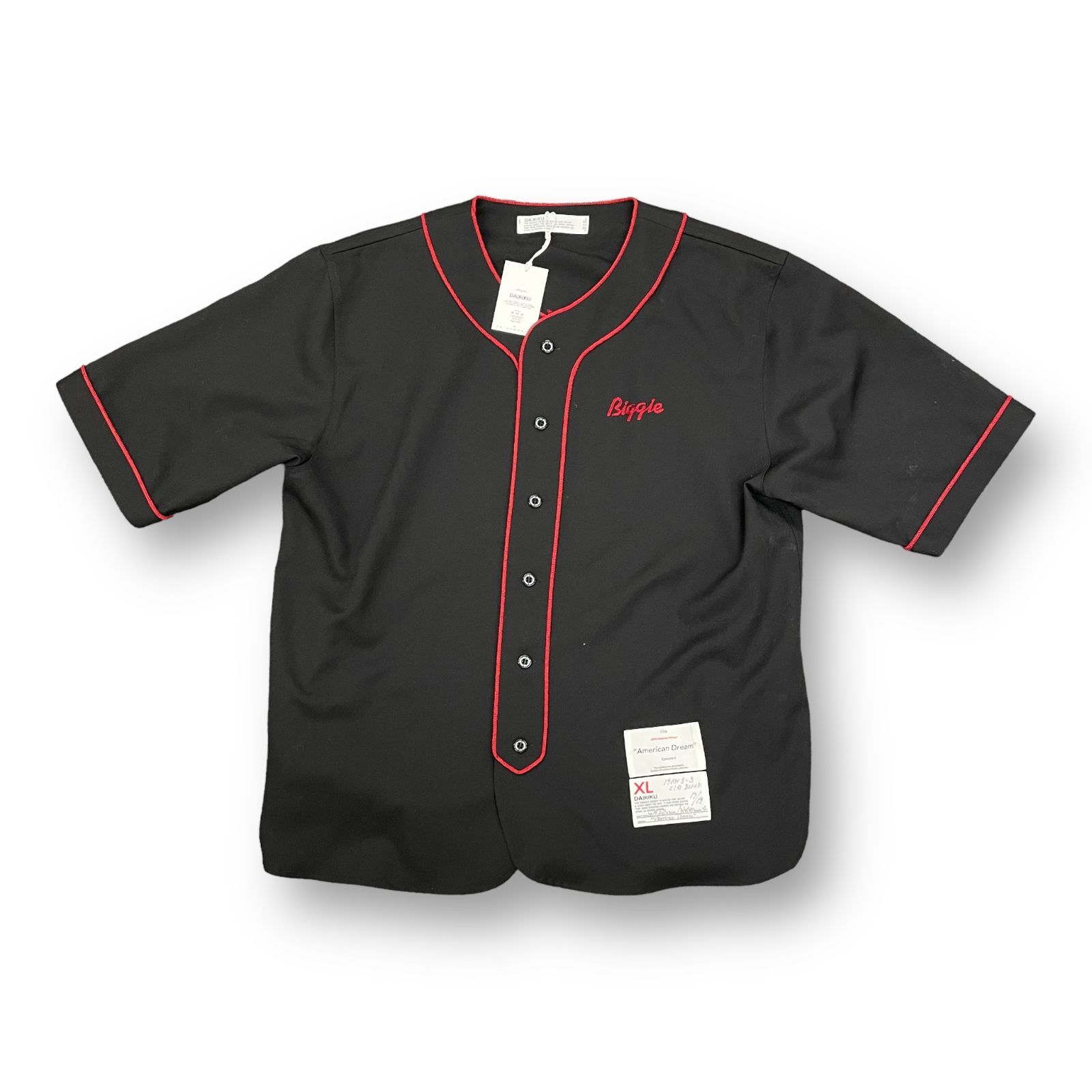 定価40700円 新品 DAIRIKU Baseball Shirt ベースボールシャツ ダイリク 19AW S-3 XL - メルカリ