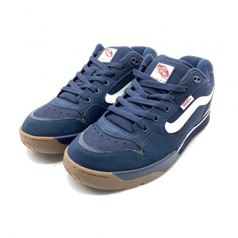 【中古】VANS ROWLEY XLT 28cm ネイビー バンズ ローリー[19]