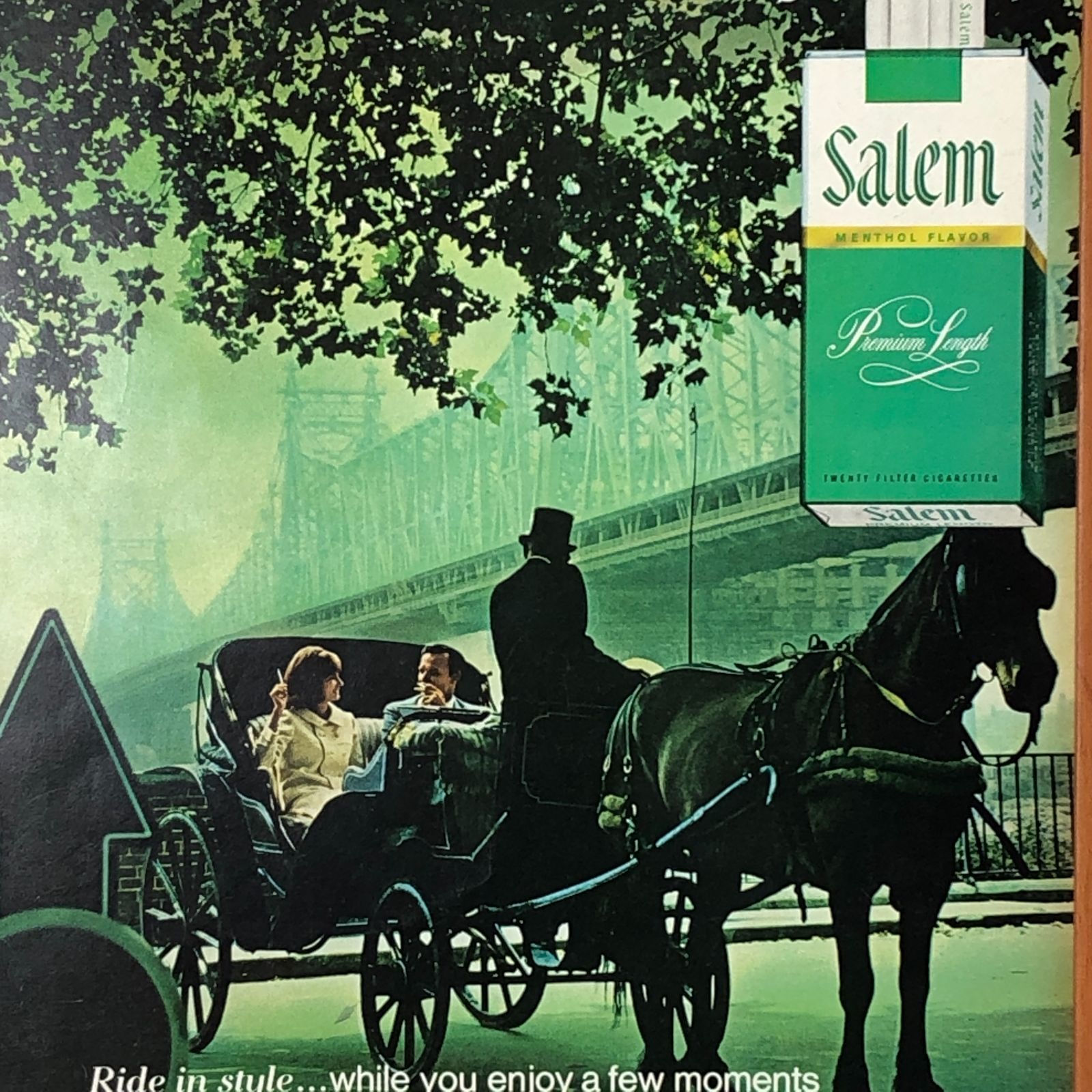 ビンテージ 広告 ポスター フレーム付 当時物 『 セーラム煙草（Salem) 』 50's・60's・70's オリジナル アメリカ 輸入雑貨 ヴィンテージ  雑誌 アドバタイジング レトロ ( AZ1540 ) - メルカリ