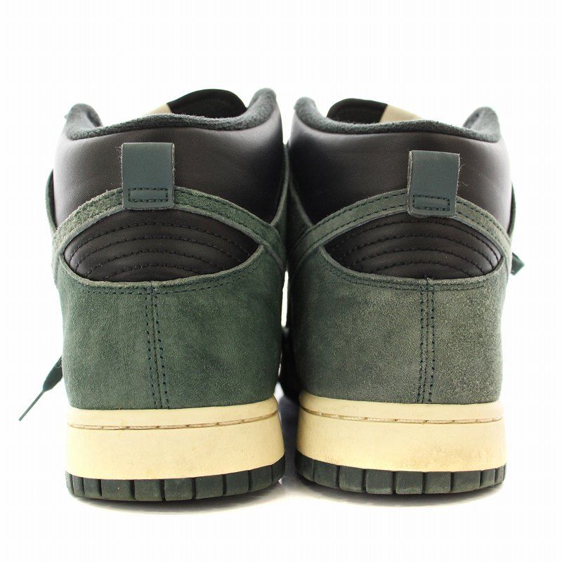 ナイキ NIKE DUNK HIGH RETRO PRM BLACK AND DEEP GREEN DQ7679