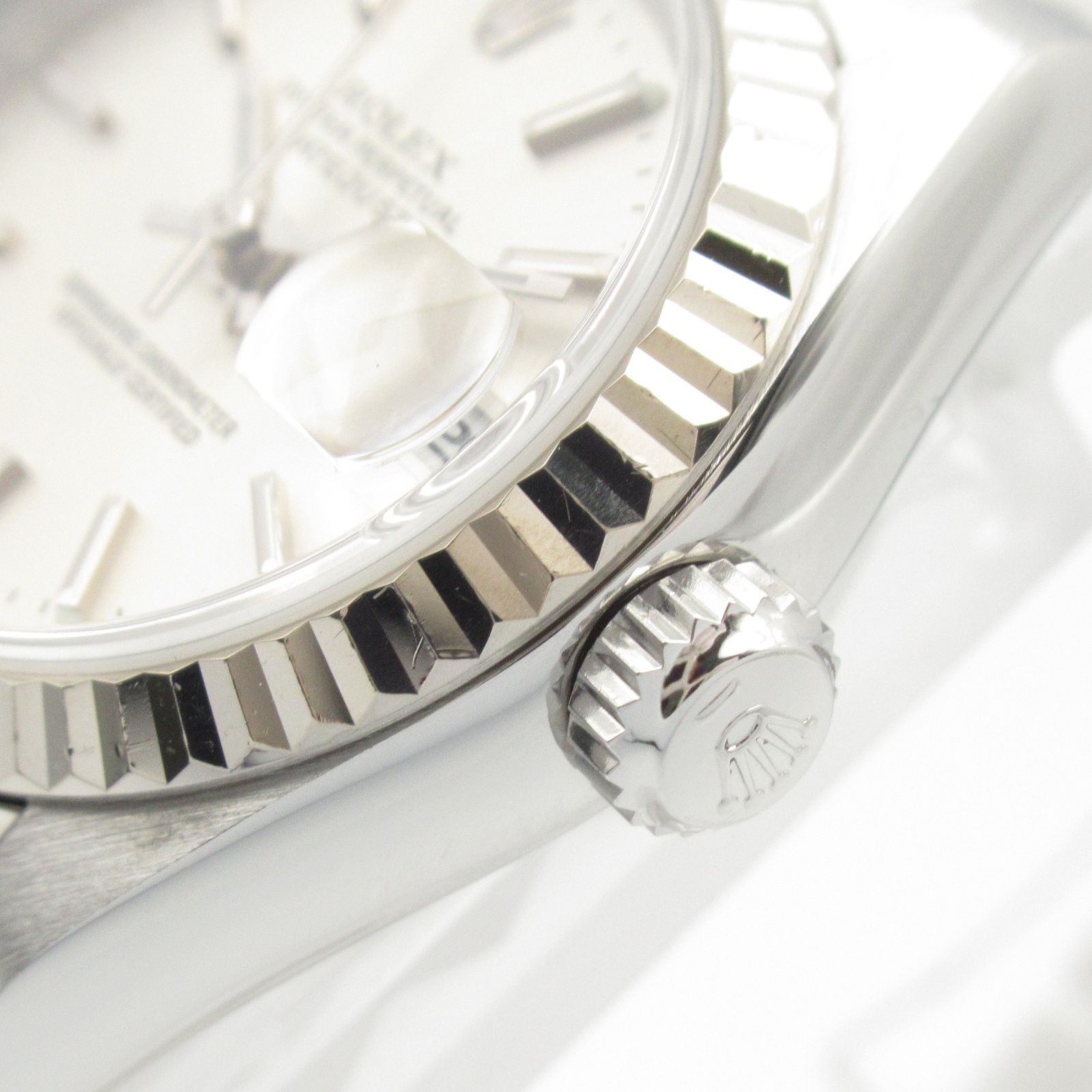 ロレックス ROLEX デイトジャスト K番 腕時計 時計 K18WG（ホワイト  