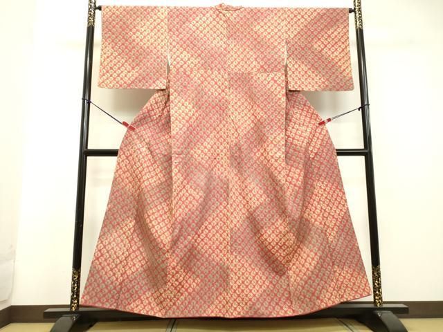 平和屋着物○京の名門・菱屋六右ェ門 紬 玩具文様 正絹 逸品  