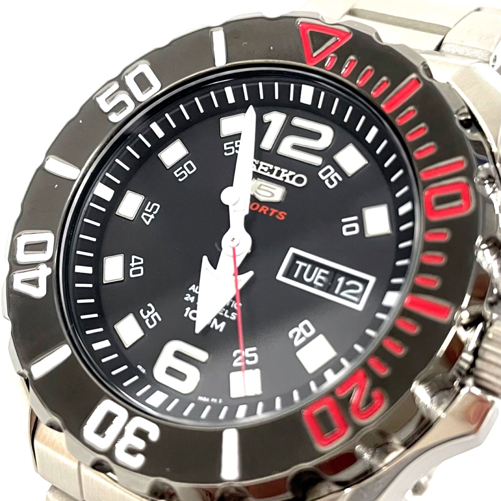 SEIKO セイコー5 腕時計 4R36-06B0 自動巻き 稼動品