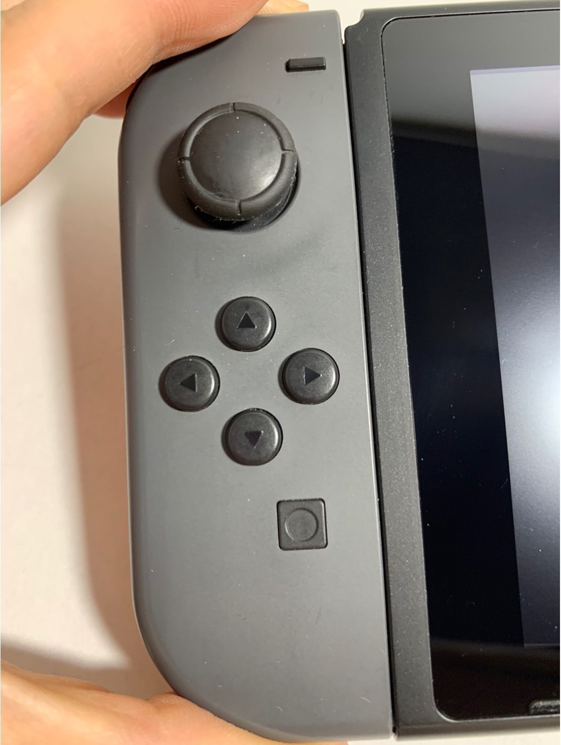 25.Nintendo Switch本体 旧型 Joy-Con グレー【ジャンク