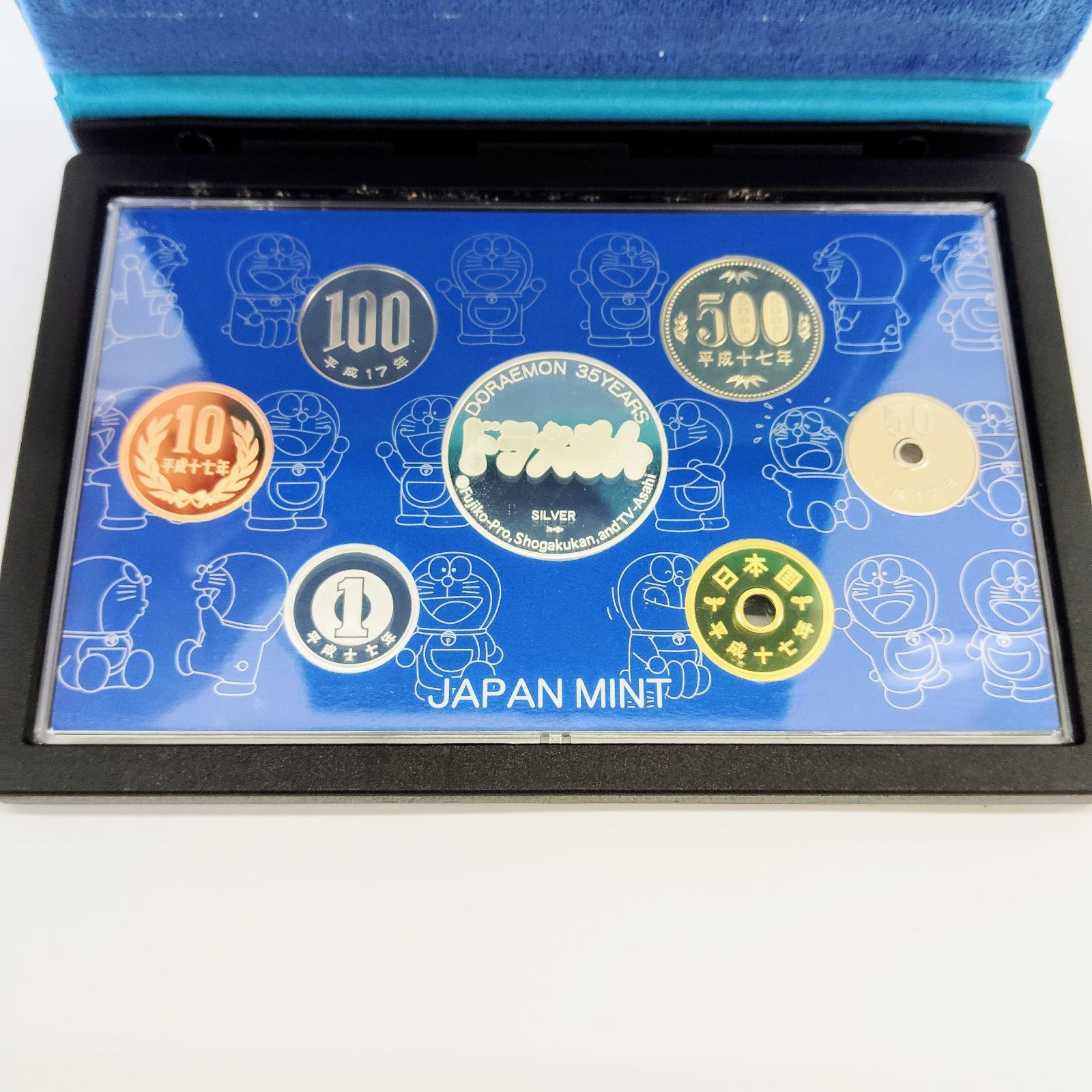 ドラえもん35周年2005プルーフ貨幣セット - メルカリ
