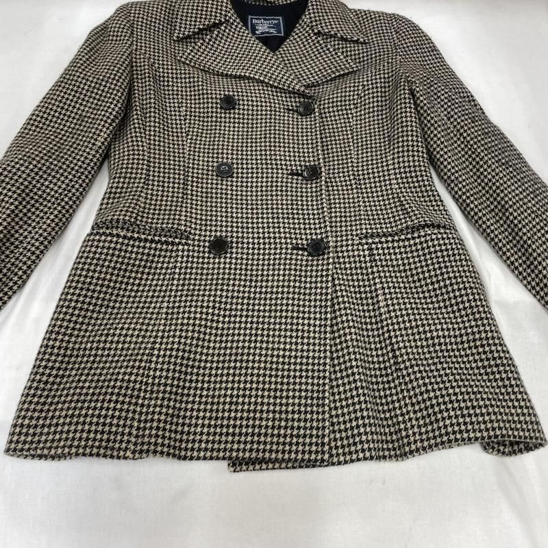 BURBERRYS バーバリーズ コート ピーコート カシミヤ混 ウール