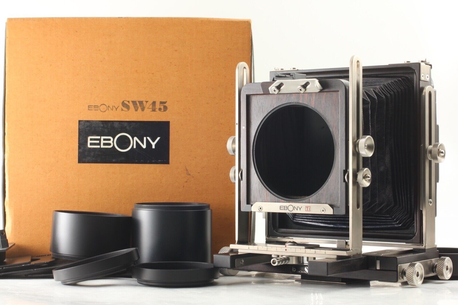 EBONY SW45 Ti 4×5 Largn Format Camera ♯291 An Era Ends for