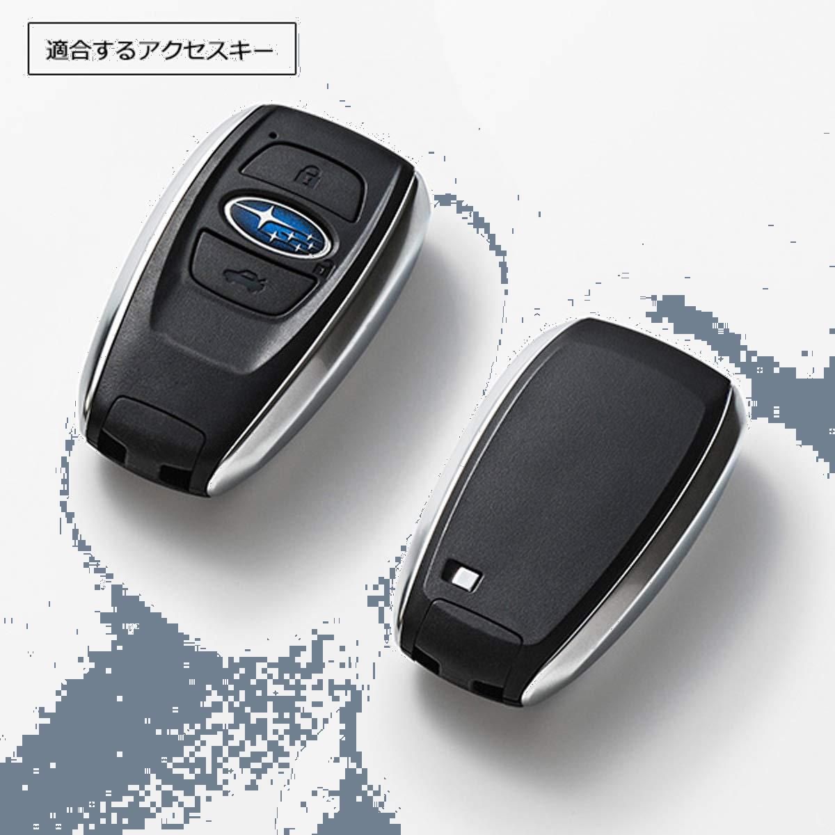 新品 SUBARU【スバル純正】STI 【アクセスキーカバー(ラム革/赤)】品番