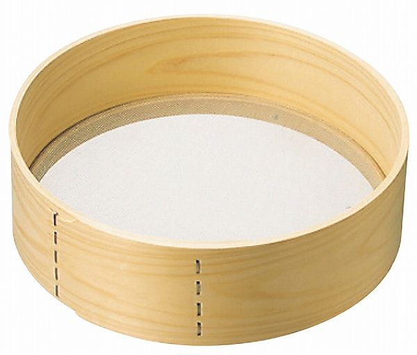 木枠 ステン張 粉ふるい 30cm(尺) 24メッシュ 0455800