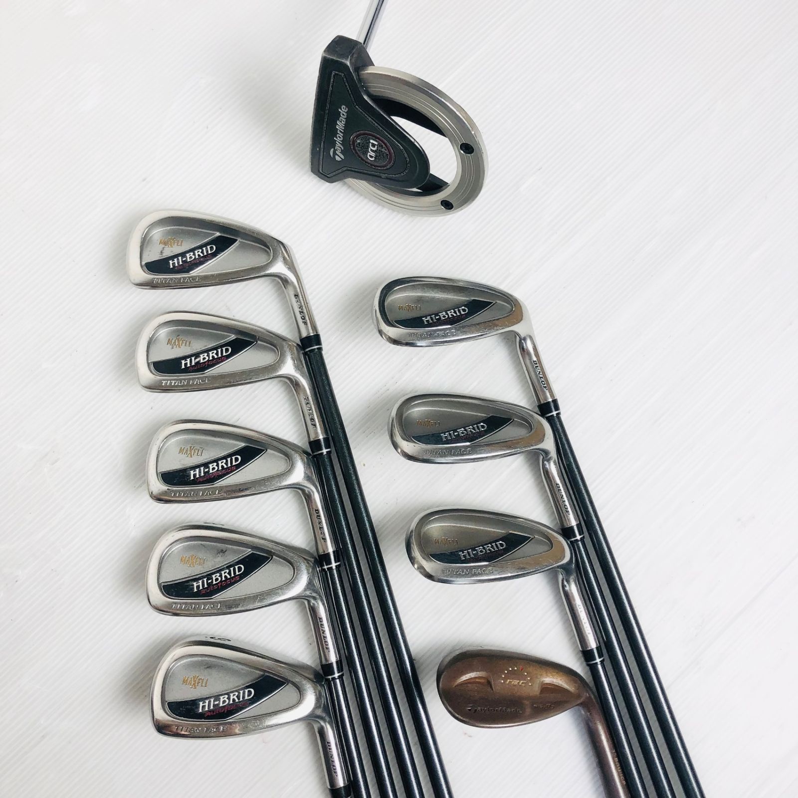 豪華 13本 TaylorMade テーラーメイド DUNLOPダンロップ メンズ