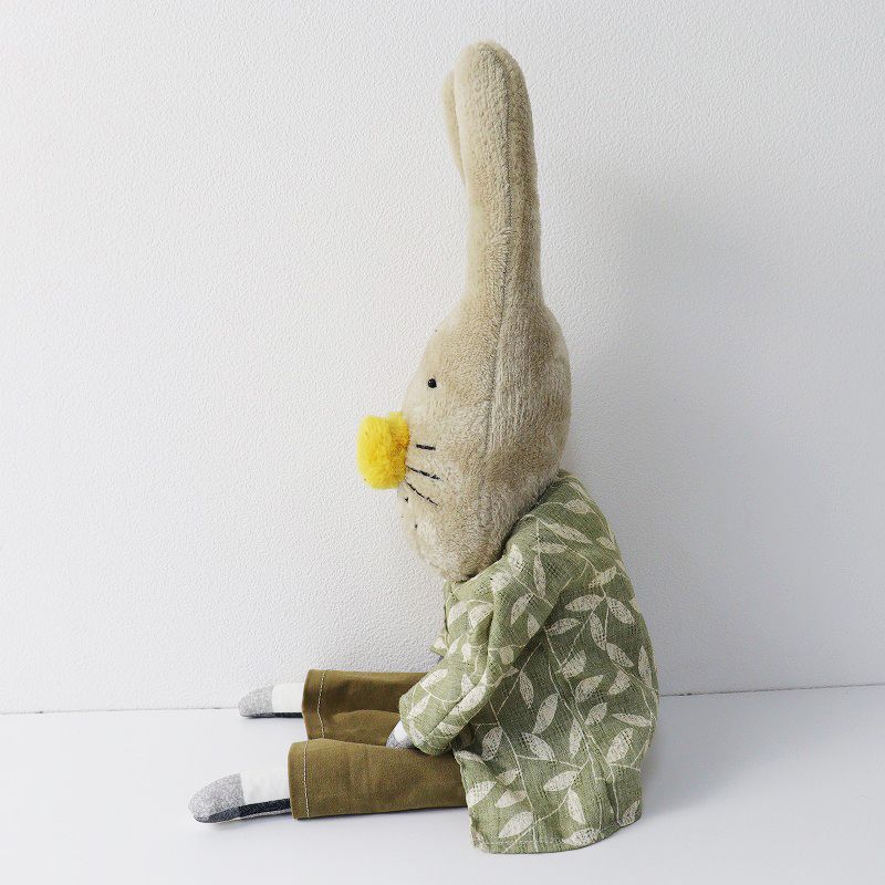 美品 ボビーダズラー BOBBY DAZZLER うさぎ ぬいぐるみ一点物/雑貨