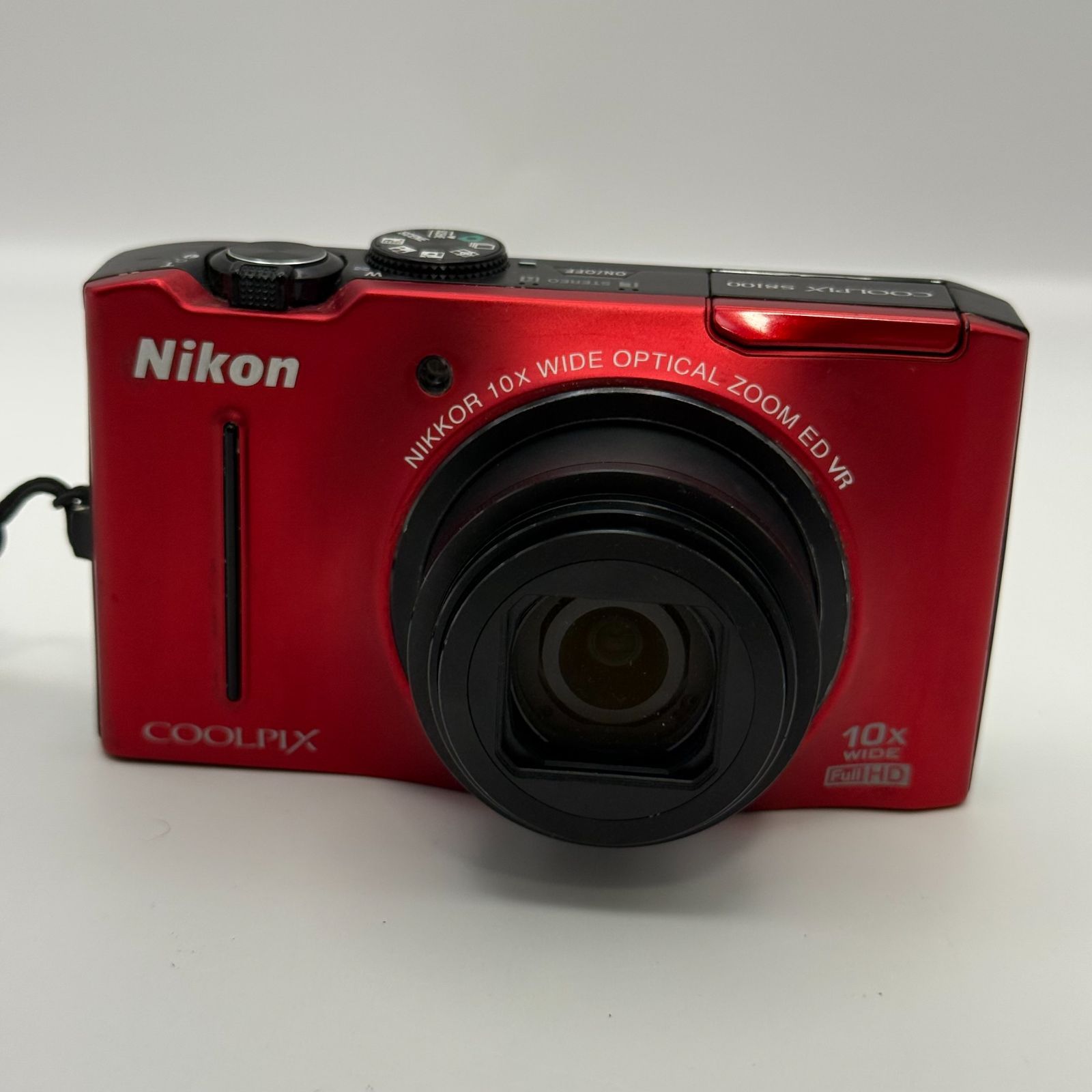 カメラ Nikon ニコン クールピクス COOLPIX デジタルカメラ S8100 レッド