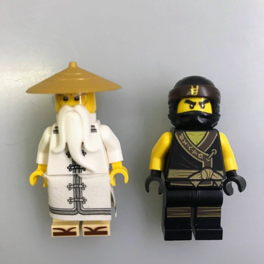 正規品 LEGO レゴ ニンジャゴー ミニフィグ 6個 おまけ付き まとめ売り NH-845 ※NINJAGO 忍者 ウー先生 カイ ロイド ニャー  ジェイ コール 武器 刀 かたな 70618 361 - メルカリ