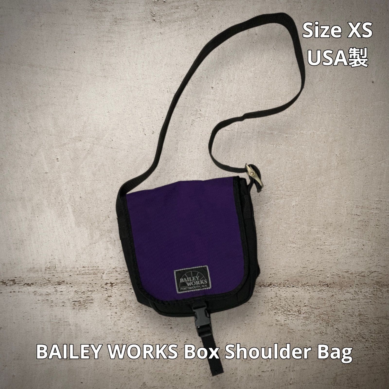 BAILEY WORKS Box Shoulder Bag ベイリーワークス ボックス