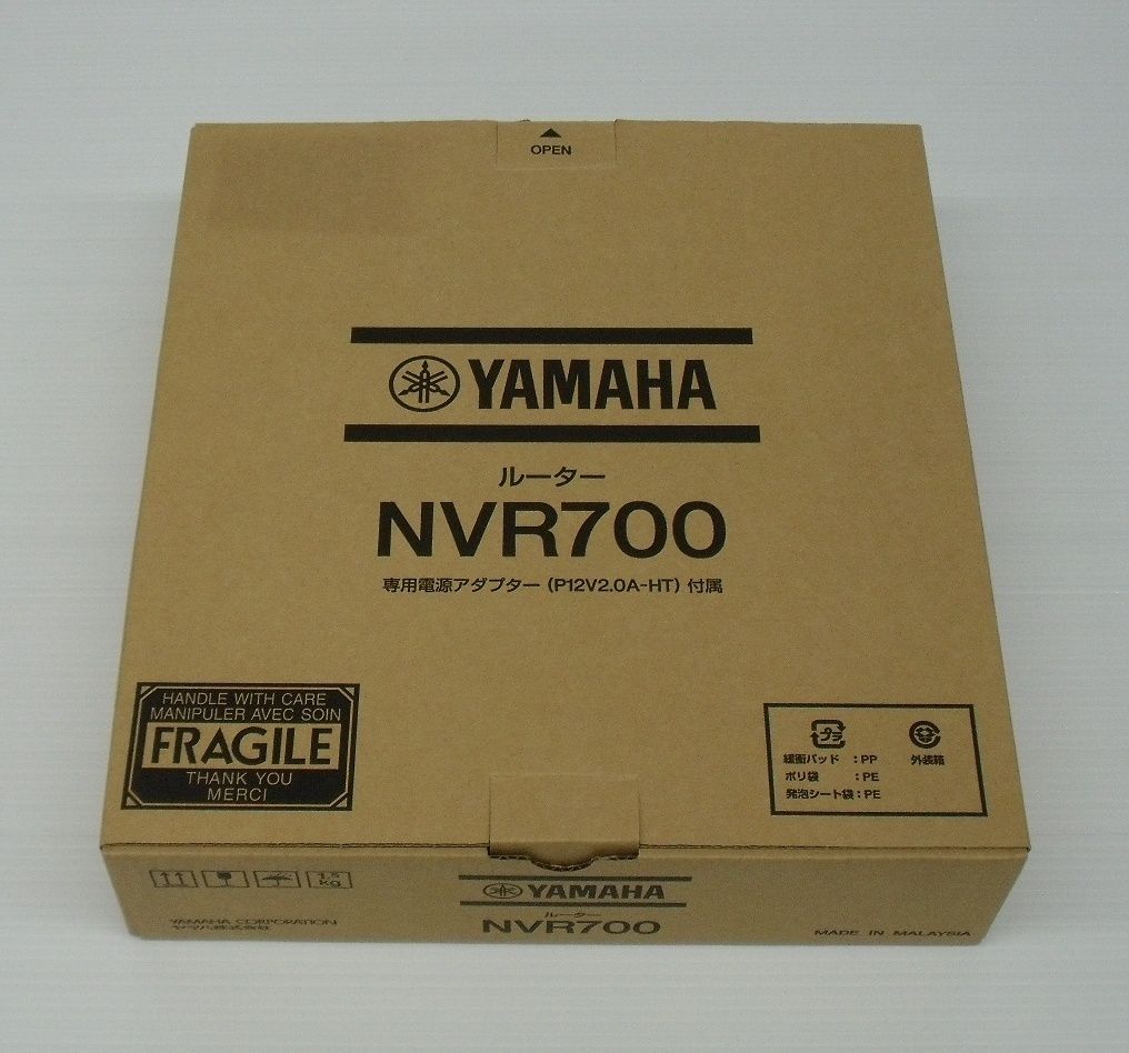 未使用！ヤマハ ギガアクセスVoIPルーター NVR700囗T巛 - メルカリ