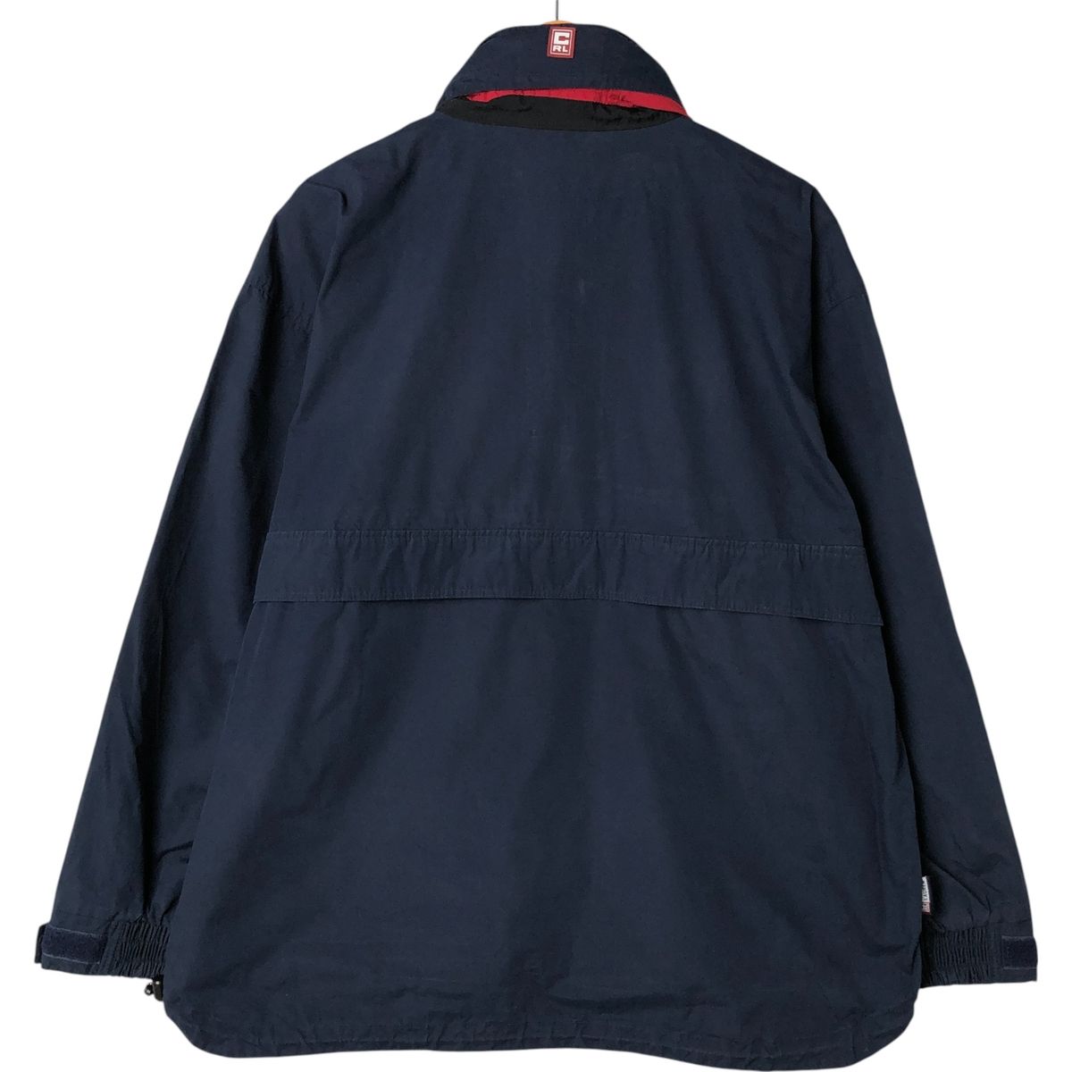 151] 90sチャップス ラルフローレン ハーフジップ アノラックパーカー古着 古着 90s CHAPS Ralph Lauren 2way ハーフジップ ナイロン