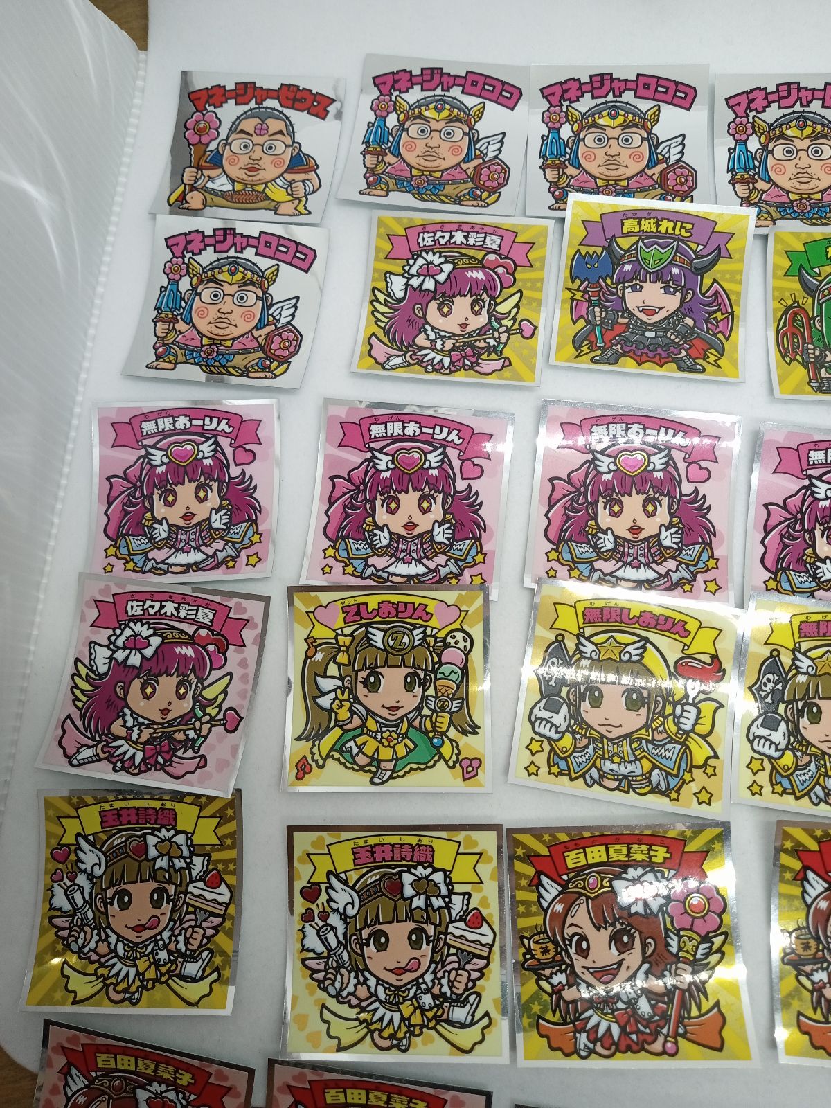 ももクロ ももいろクローバーZ ももクロマンシール 百田夏菜子