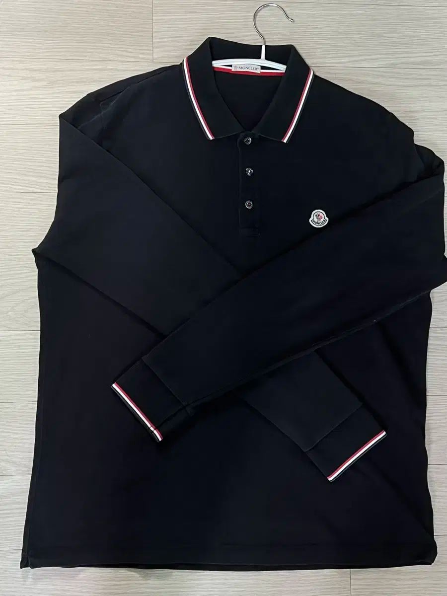 現在の価格 61 1万ウォン MONCLER モンクレール 長袖 pk ポロ Tシャツ xl 100 ー 105