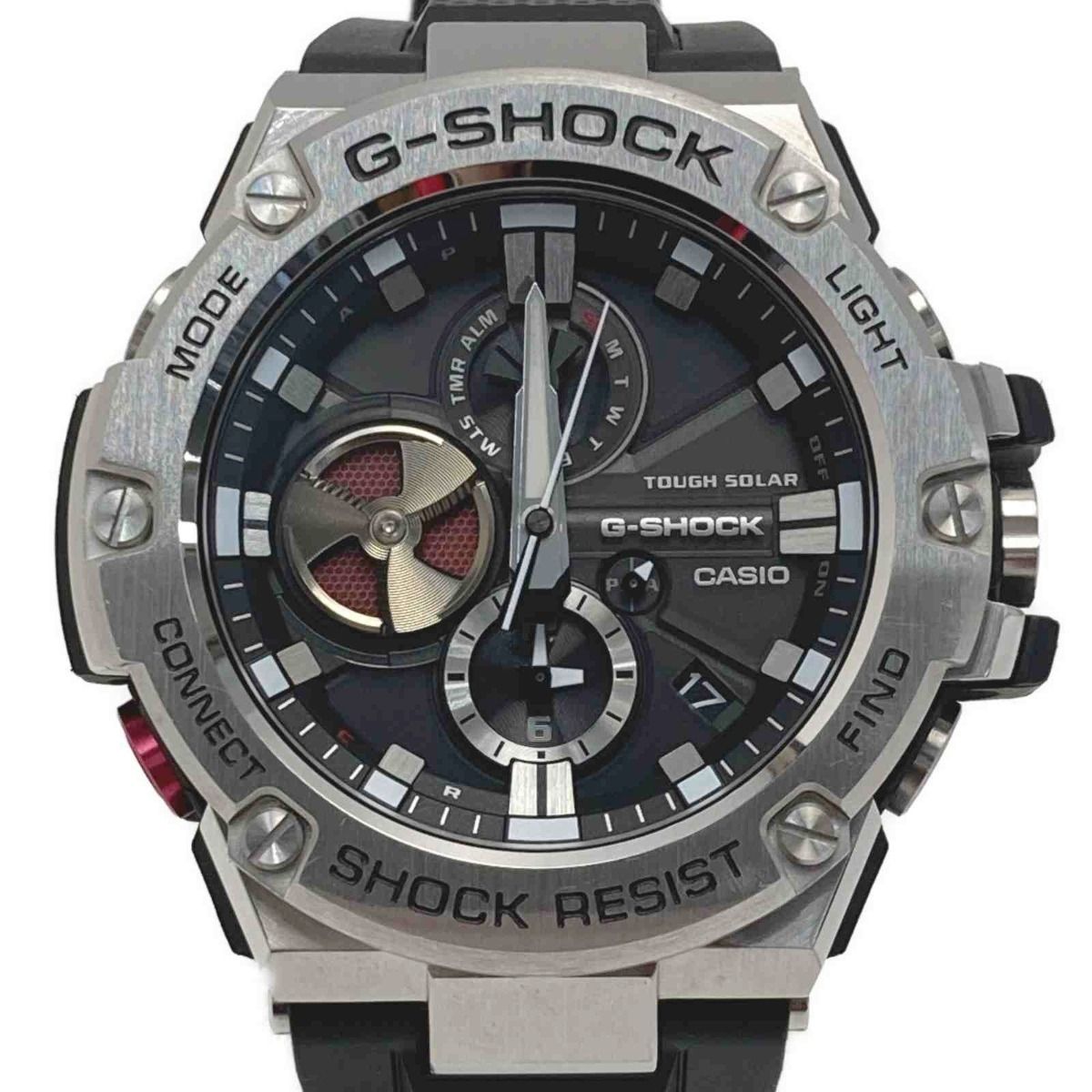 CASIO カシオ G-SHOCK Gスチール Bluetooth GST-B100-1AJF 電波