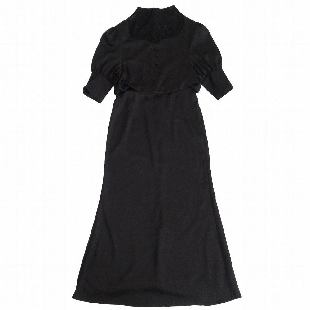 AMERI VINTAGE アメリ DECOLLETE LACE EMPIRE DRESS デコルテ AMERI VINTAGE アメリ DECOLLETE LACE EMPIRE DRESS デコルテ