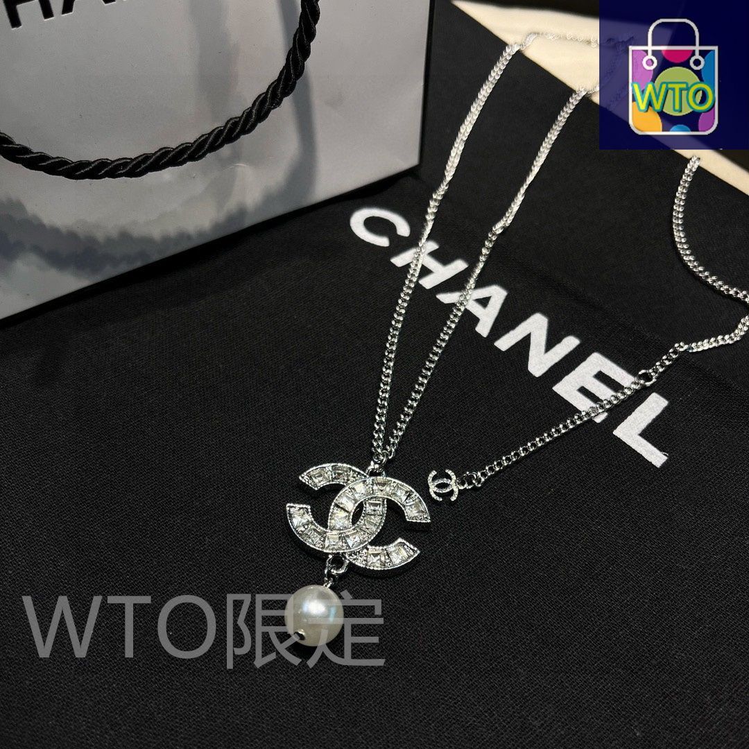 CHANEL　ヴィンテージ　ネックレス　10A　黒　海外　専用♪︎♪︎♪︎♪︎ 今日特価】Chanel ヴィンテージ ネックレス 送料無料！在庫限定