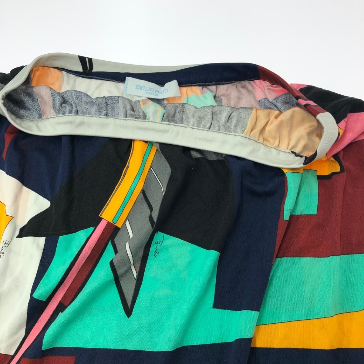EMILIO PUCCI エミリオプッチ 総柄スカート サイズ:I40 トンボ