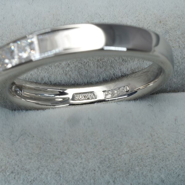 スワ ダイヤモンド リング Pt950 SUWA ダイヤモンド リング
