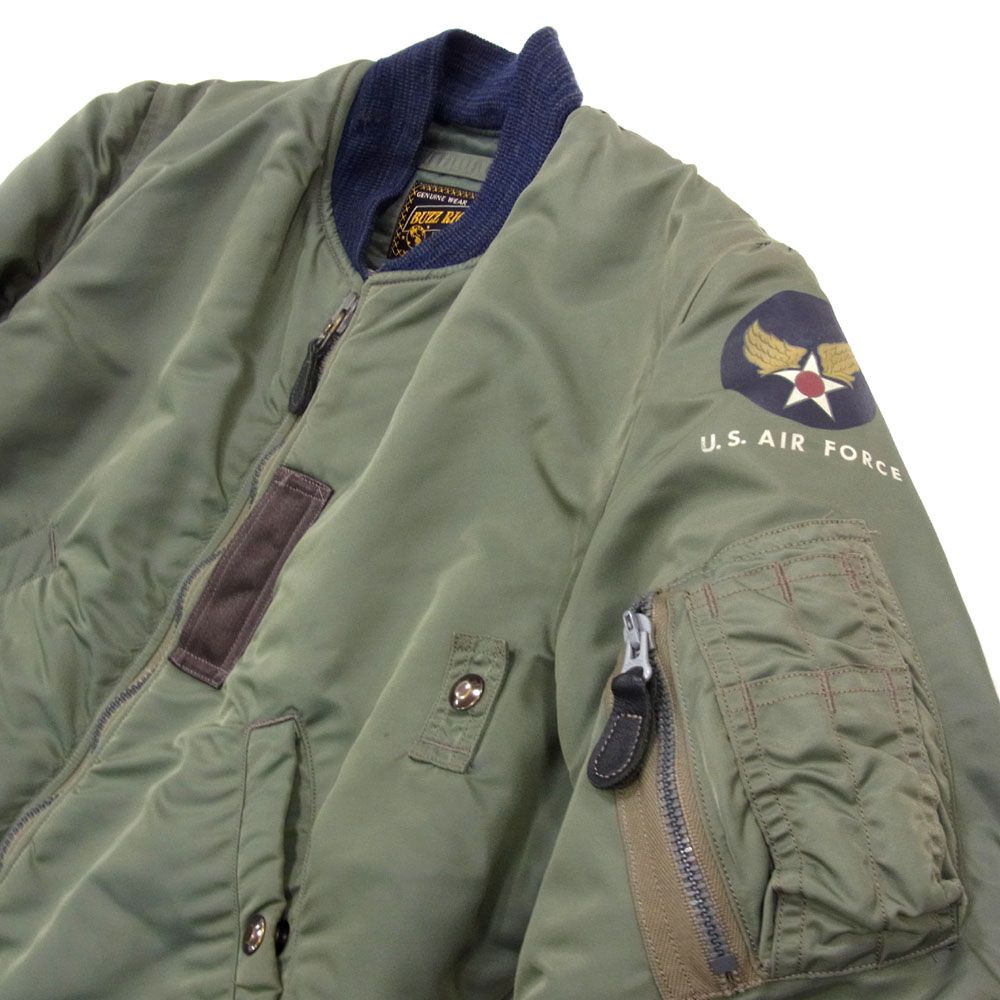 レア 定価7万4800円○BUZZ RICKSONS バズリクソンズ MA-1 フライト