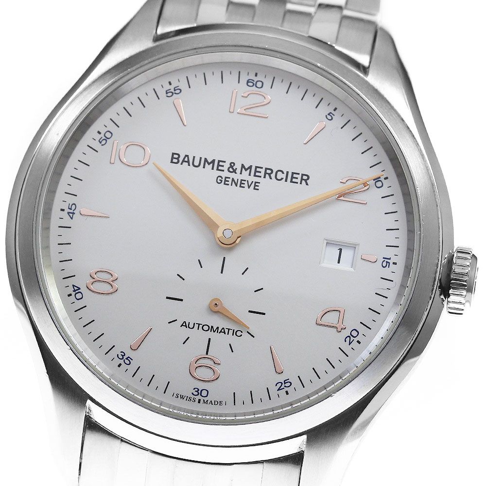 ボーム＆メルシェ Baume u0026 Mercier M0A10141 クリフトン スモールセコンド デイト 自動巻き メンズ_822776