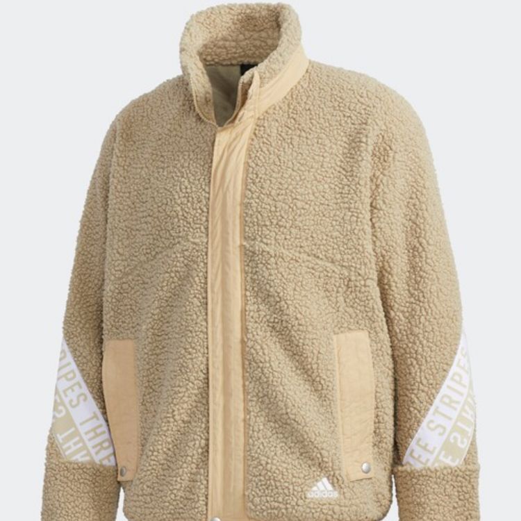 adidas（アディダス）の「マストハブ ボアジャケット [MUST HAVES BOA