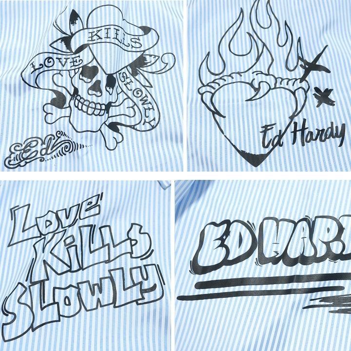 y2k✨️00s Ed Hardy 名作 ラブキル スカル 両面ロゴ ピチT d.i.a系Ed Hardy系 スカル ダークコアy2k グランジ ピチT - メルカリ