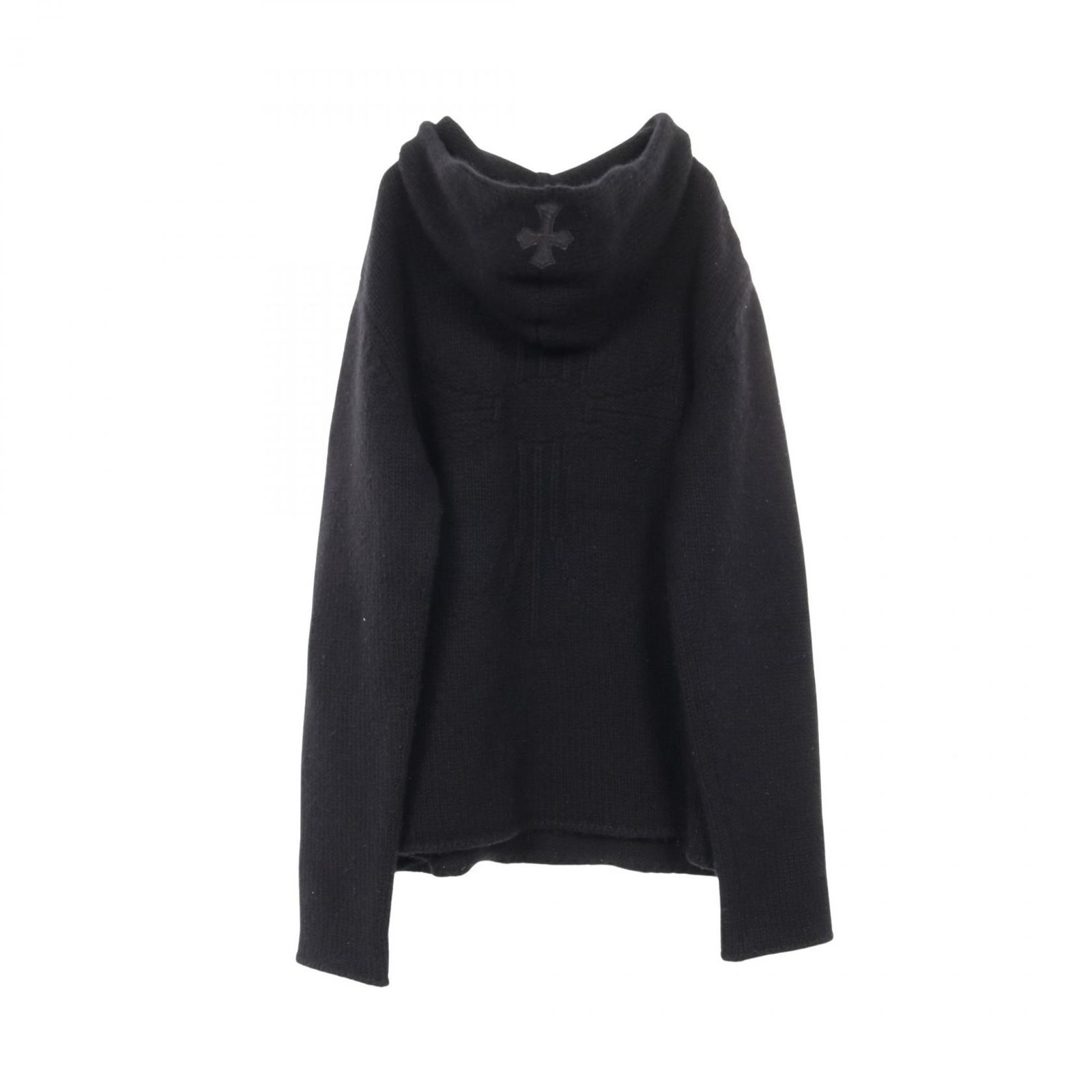 クロムハーツ CHROME HEARTS ニット CHクロス ブラック カシミヤ
