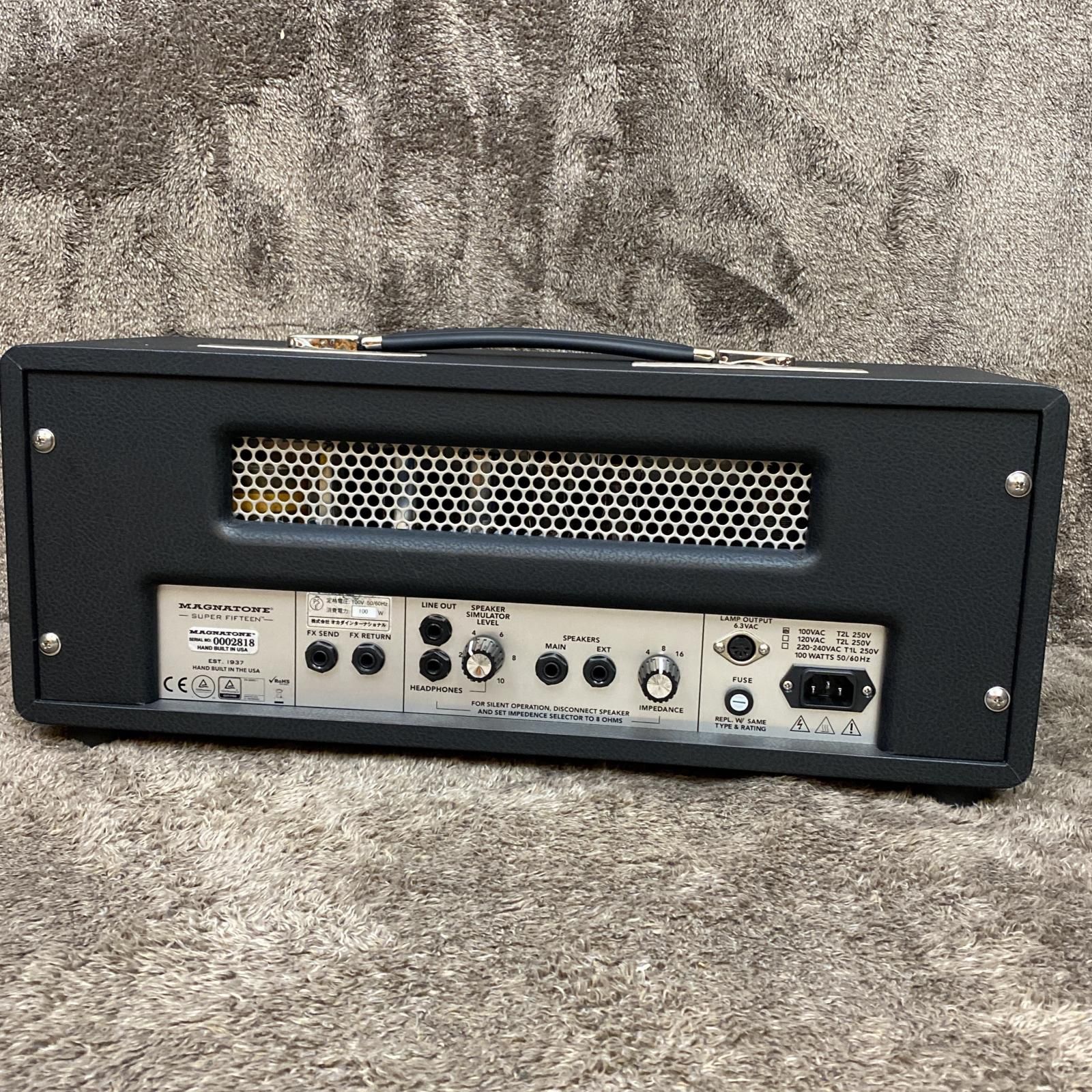 【尾張小牧店】【楽器】 中古 MAGNATONE | マグナトーン アンプ SUPER FIFTEEN Head 【473】 尾張小牧店】【楽器】 中古 MAGNATONE | マグナトーン アンプ