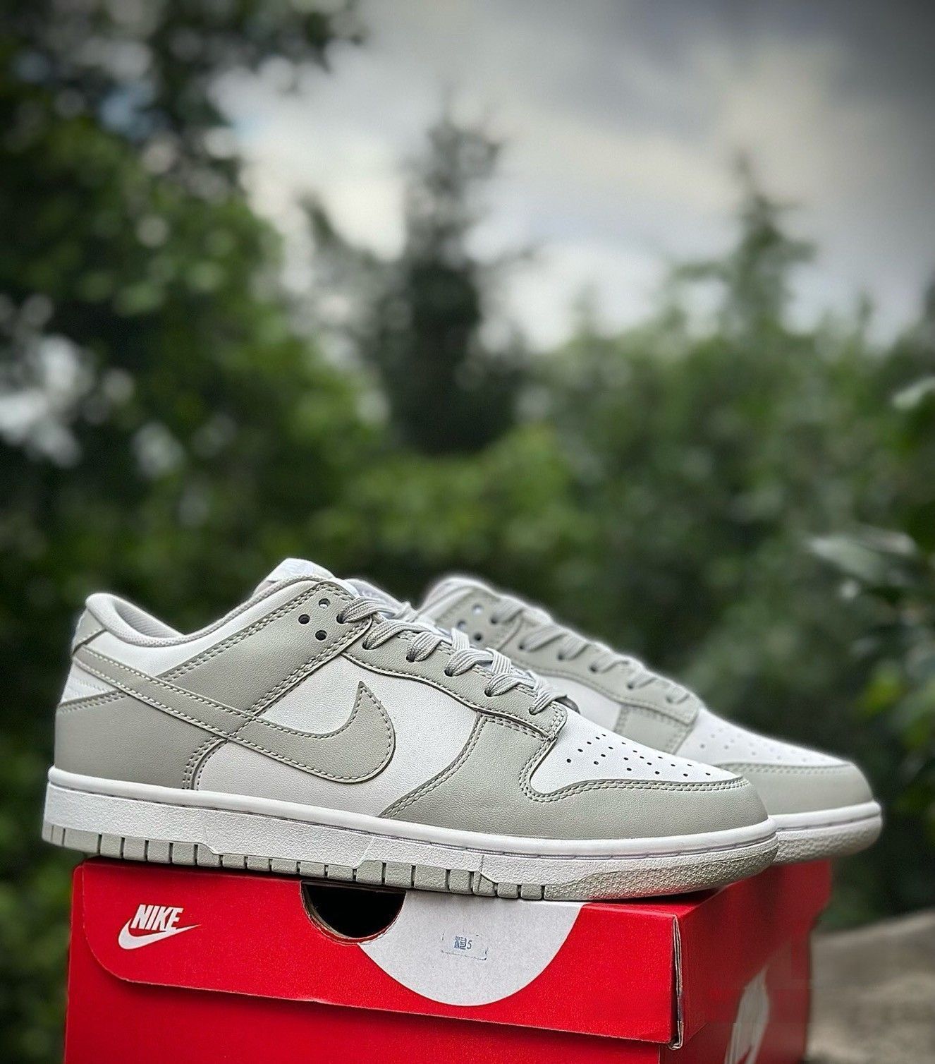 靴 NIKE DUNK LOW/ GREY FOG Nike Dunk Low Grey Fog Men's - DD1391-103 - US