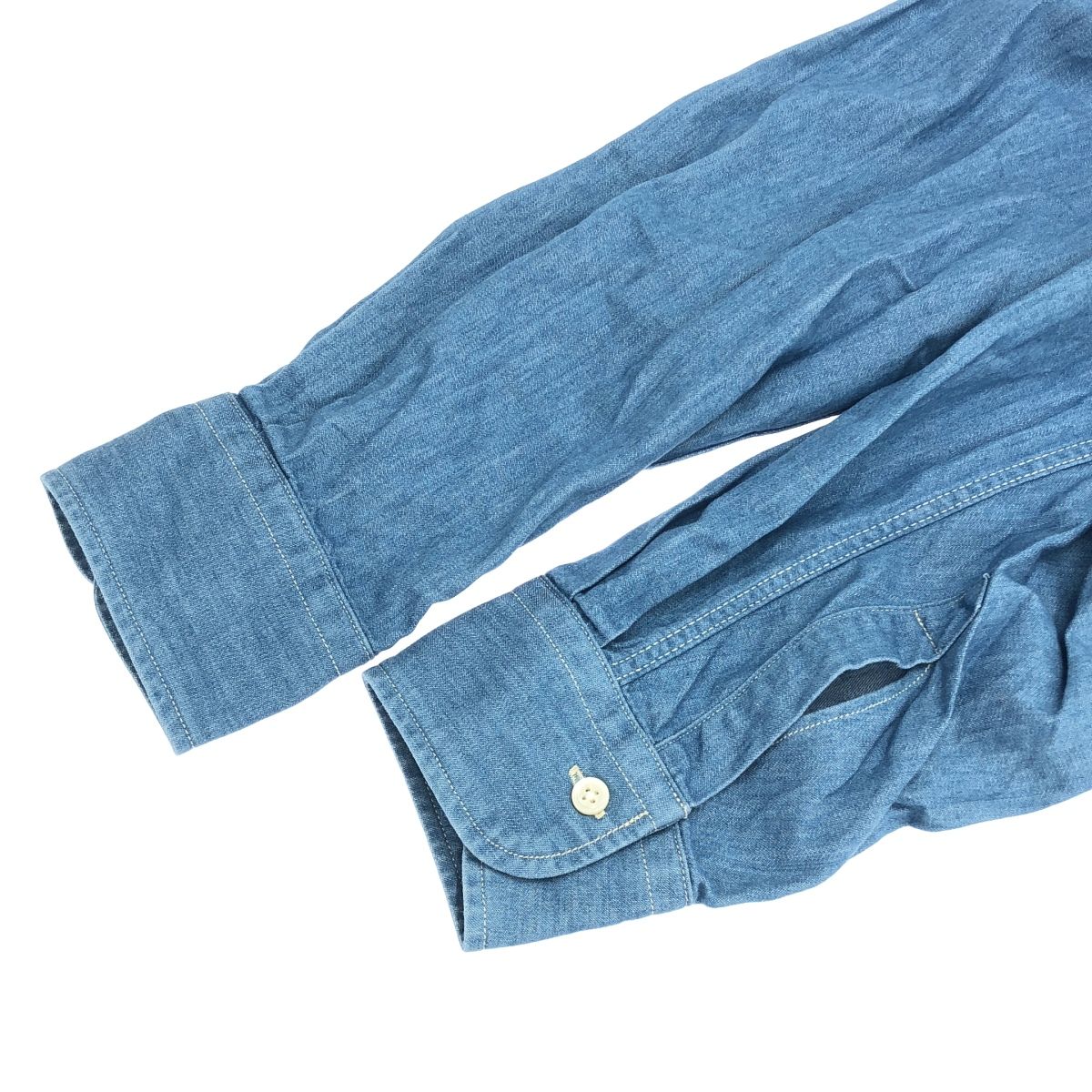 cantate カンタータ 21SS Mods Sleeve Shirt コットンロングスリーブ