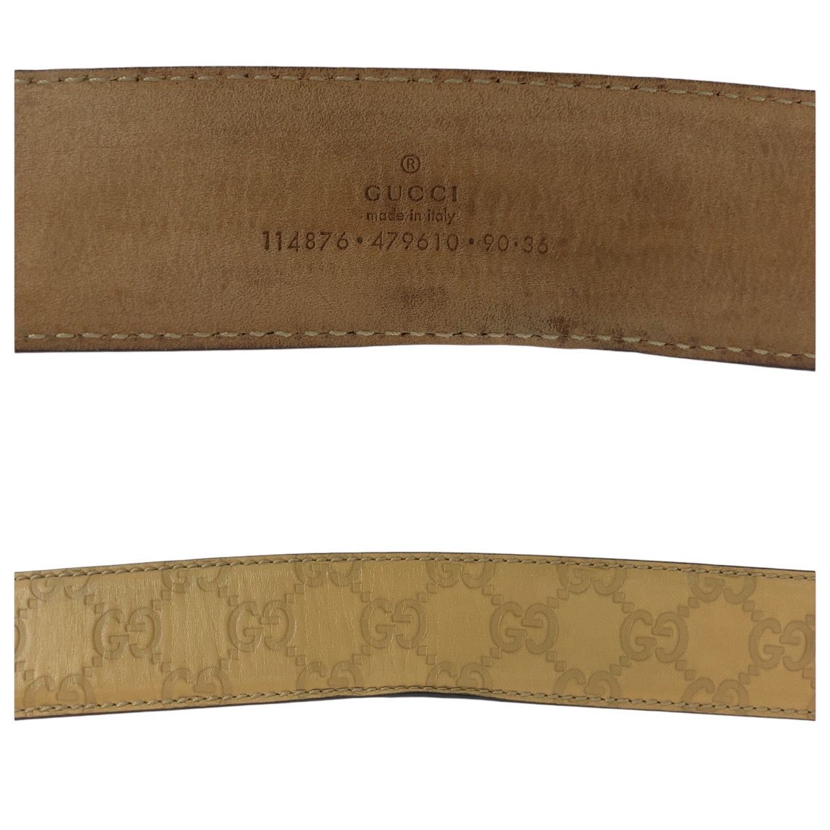 GUCCI グッチ グッチシマ インターロッキング 90cm/36インチ ライト