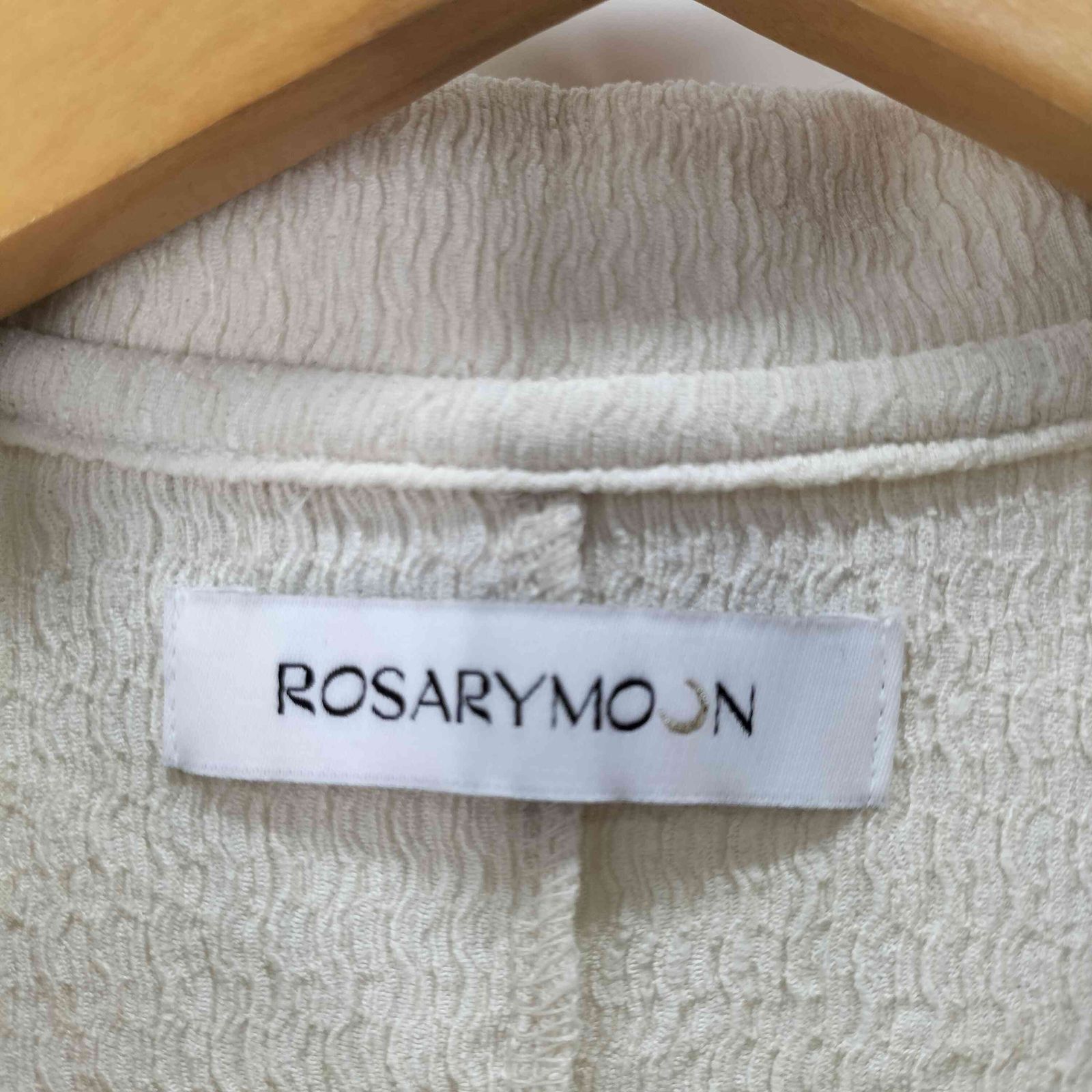 ロザリームーン Rosarymoon Side Slit Jersey Shirt レディース