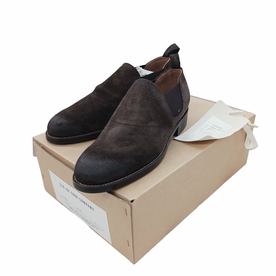 未使用品 OLD JOE BRAND THE GARDENR COW LEATHER SIDE-GORE