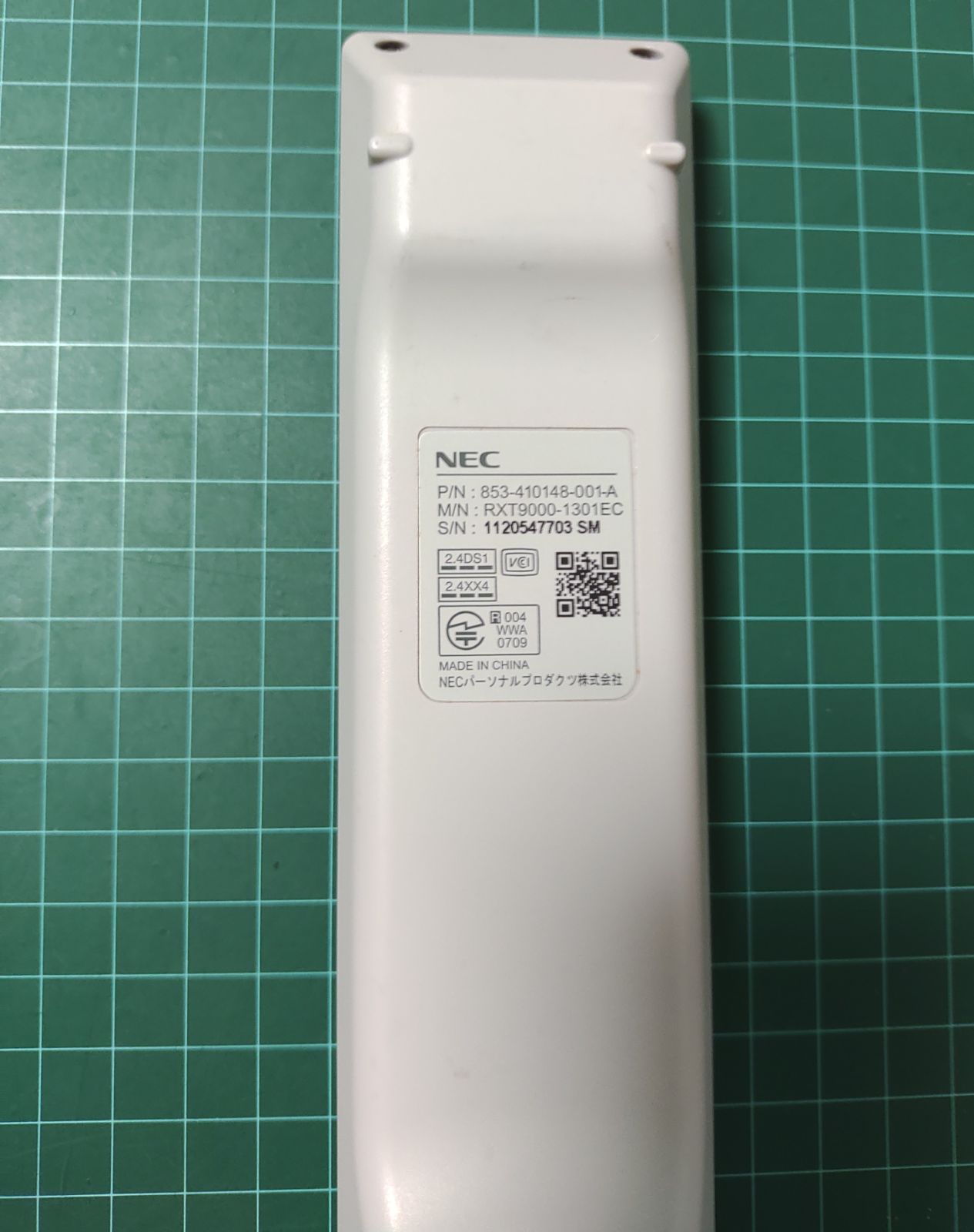 NEC パソコン用リモコン RXT9000-1301EC 90％以上節約 - その他