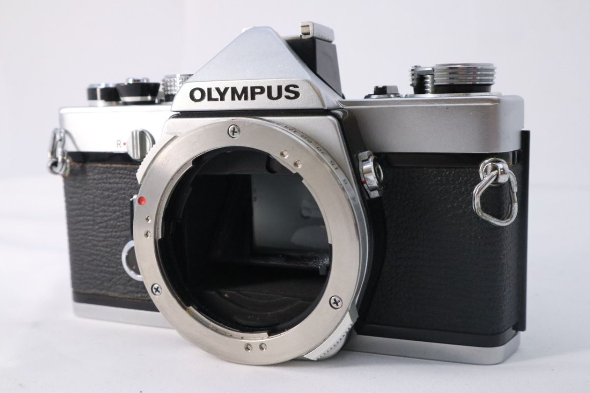 Olympus オリンパス OM-1 シルバーボディ MFフィルムカメラ (f02109