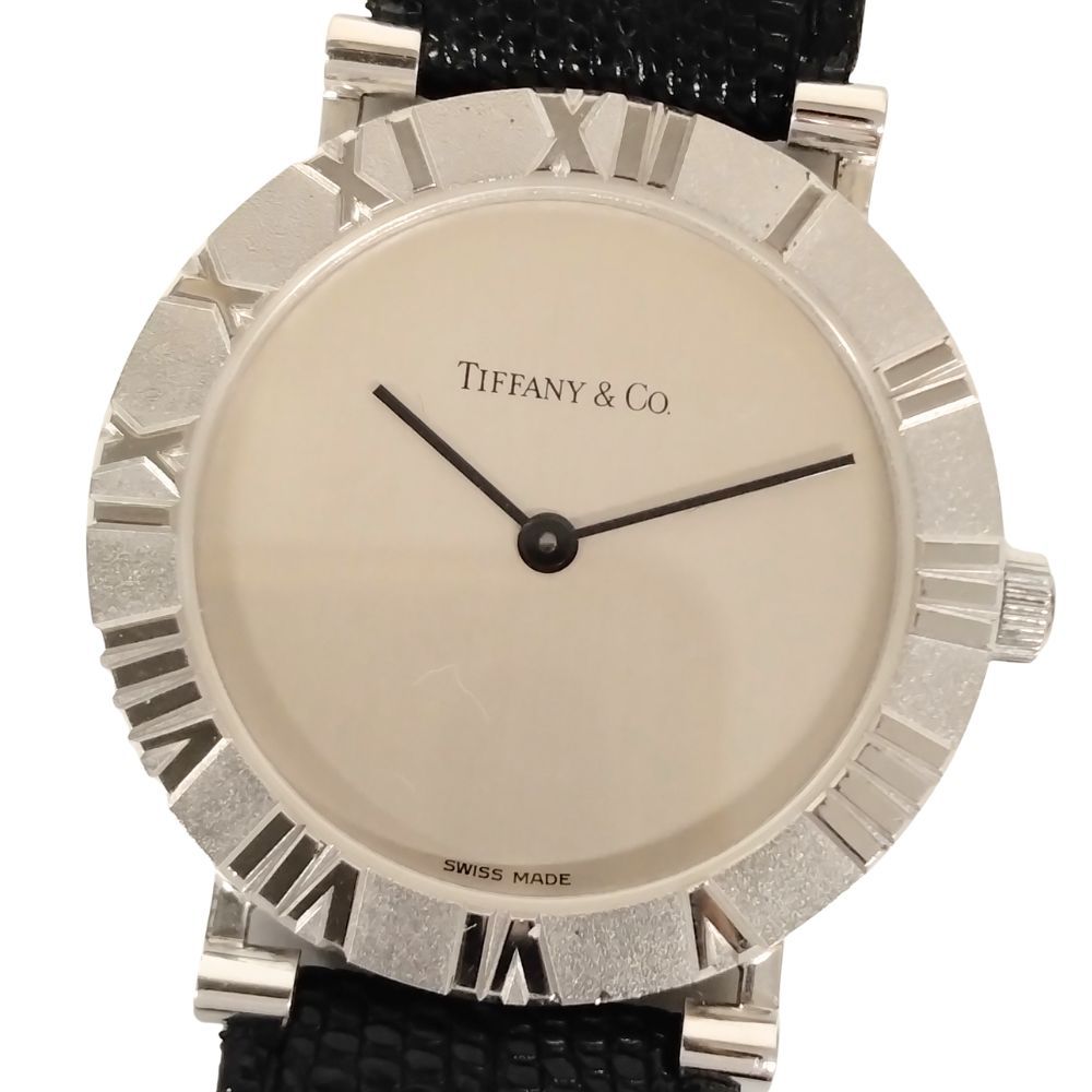 TIFFANY & CO. クォーツ 腕時計 シルバーアトラス