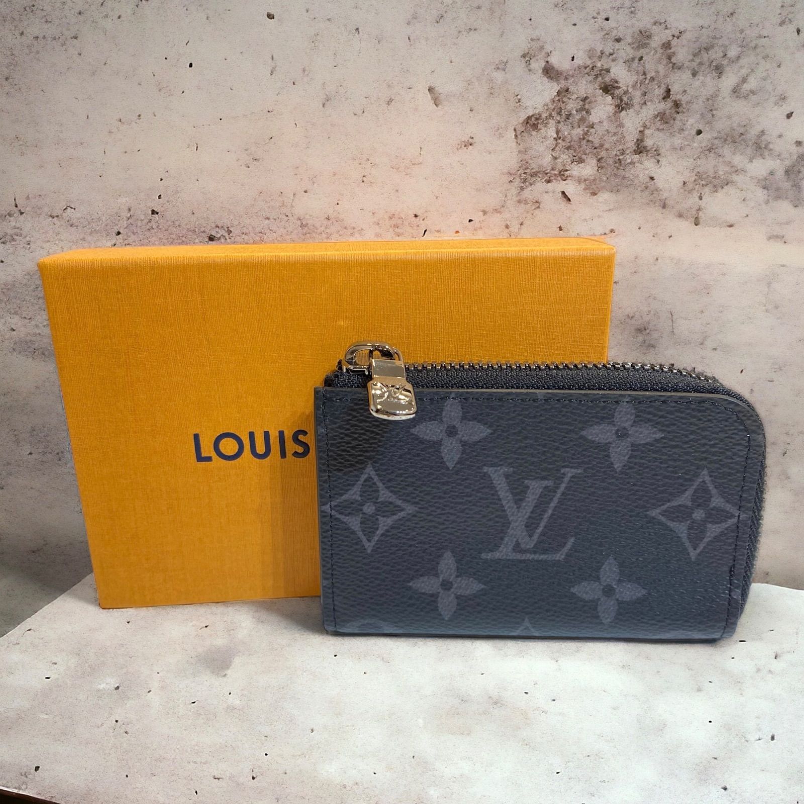 未使用】LOUISVUITTON ルイヴィトン モノグラム エクリプス ポルトモネ