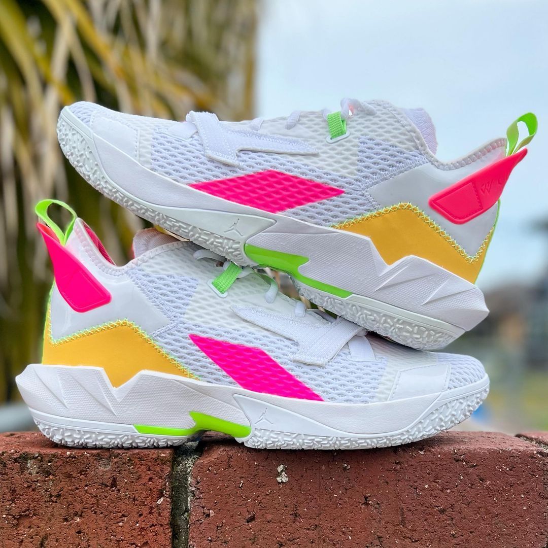 JORDAN WHY NOT ZER0.4 PF 'SUMMERTIME FRESH' ジョーダン ホワイ ノット ゼロ 4 【MEN'S】 white/hyper pink-lime glow-citron pulse CQ4231-102