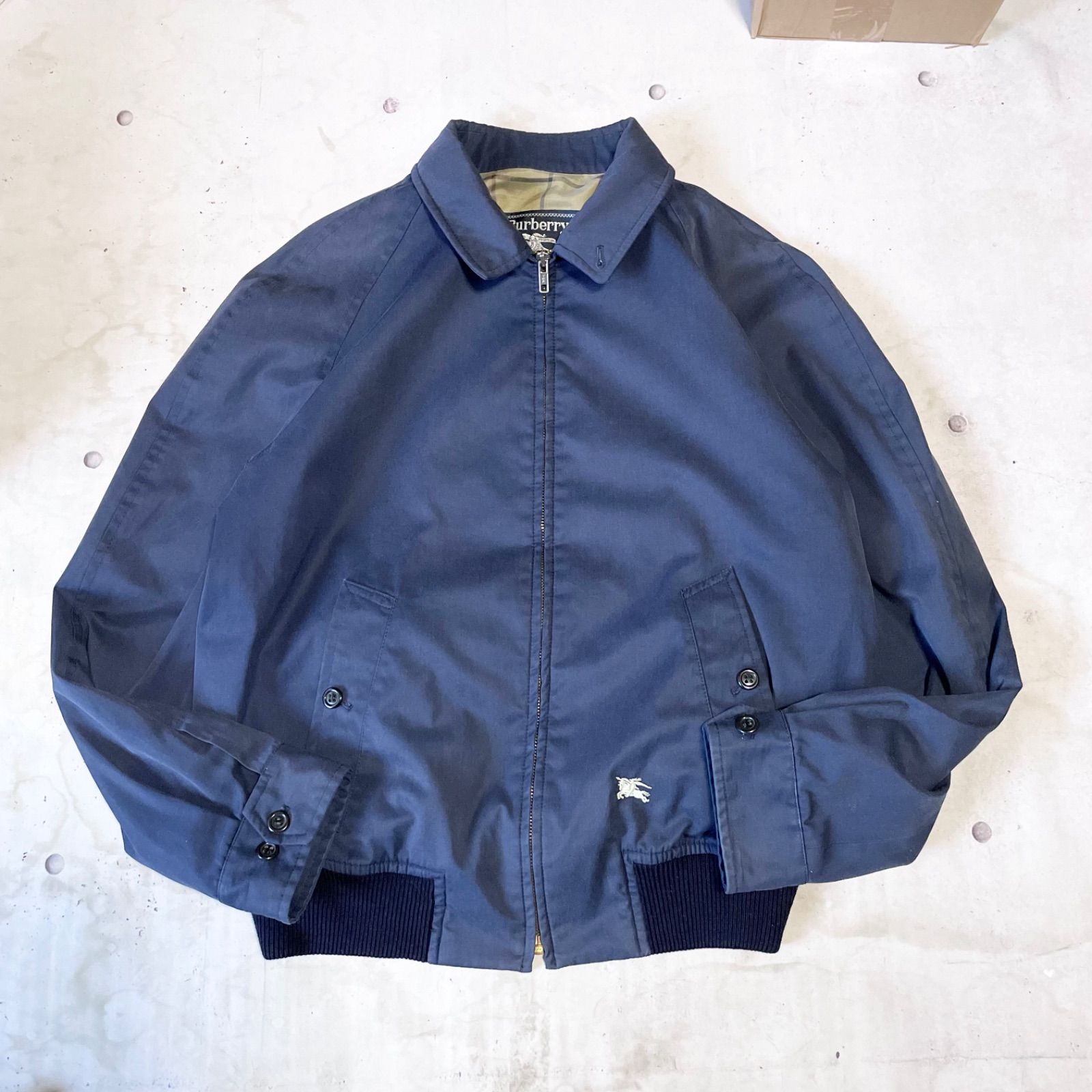 Burberry's ネイビー スウィングトップ　90s GALES別注